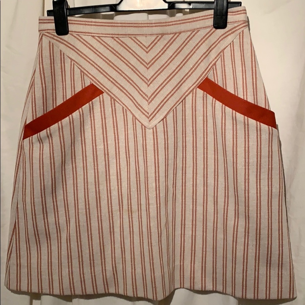 Vintage skirt waitress look deep pockets no tags